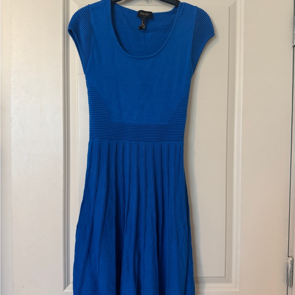 Laundry By Shelli Segal Vibrant Blue Dress